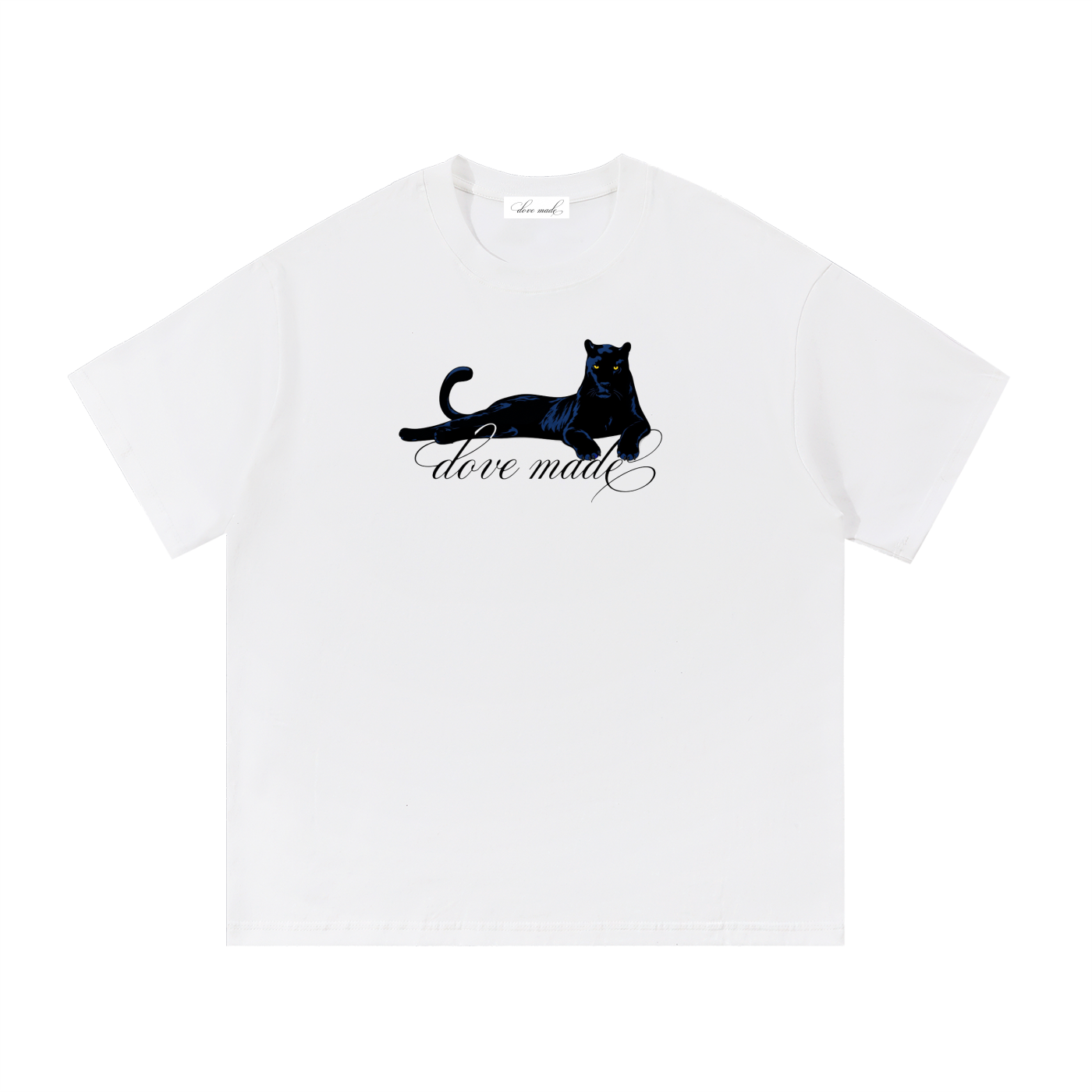 dovemade white panther tee